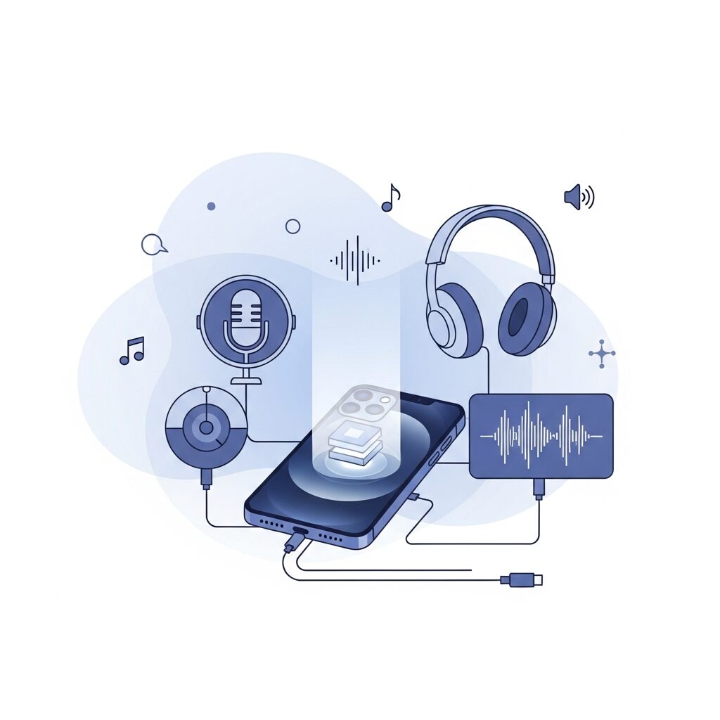 iPhone 17のハードウェアがオーディオ性能に与える影響 のイメージ