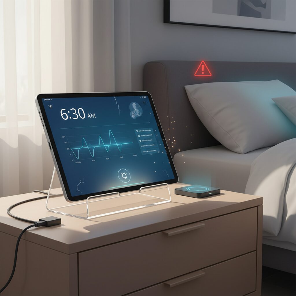 目覚まし用途でタブレットを使うメリットと見落とされがちな課題 のイメージ