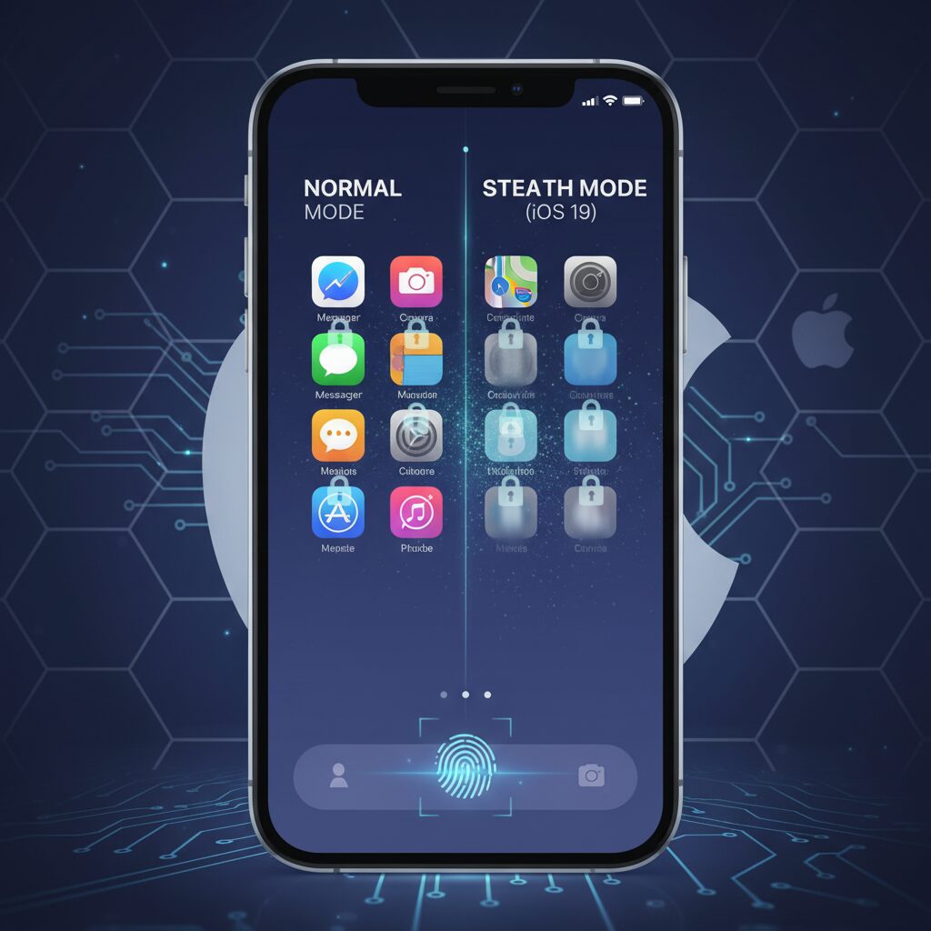 iOS 19が実現したステルス・モードとアプリ秘匿の仕組み のイメージ