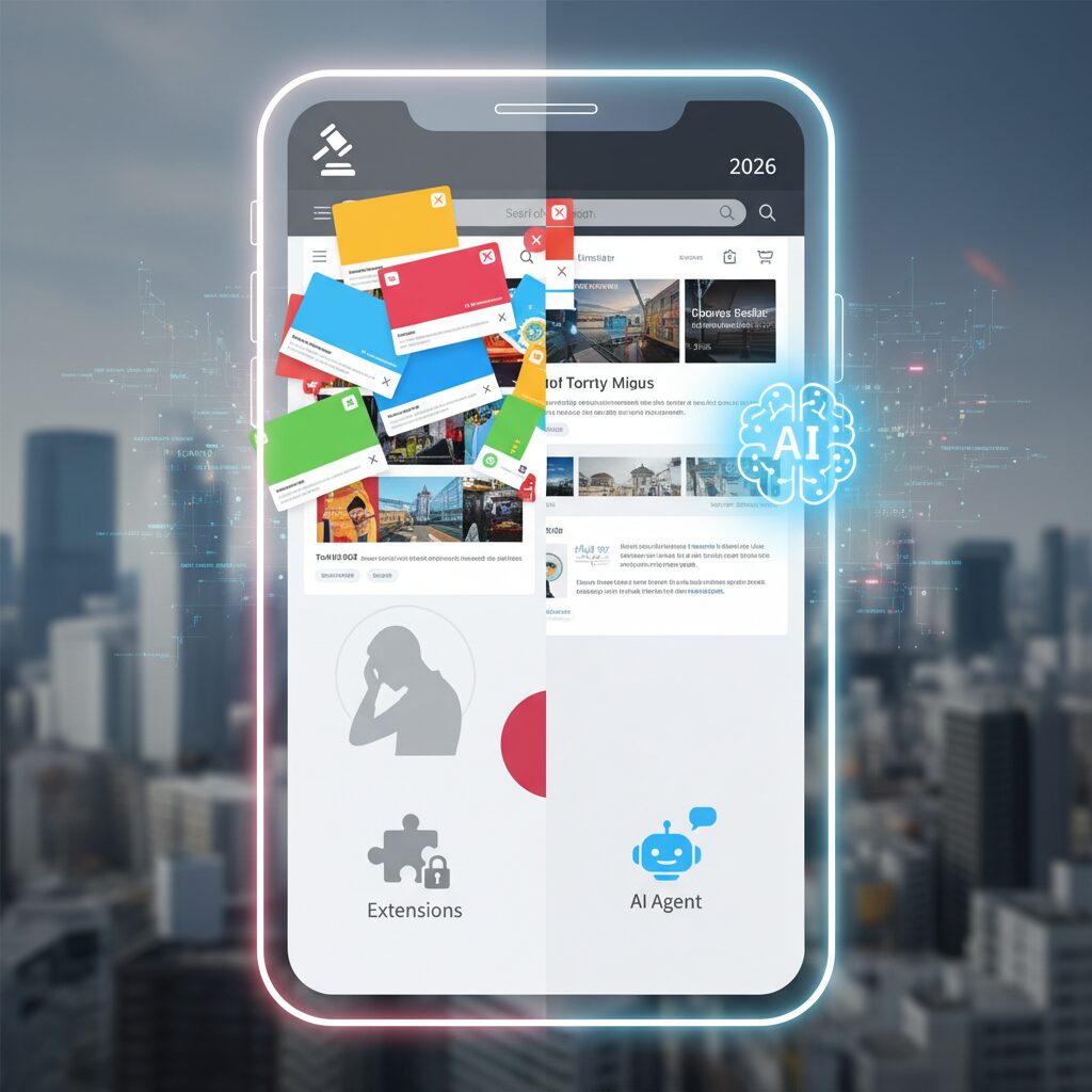 スマホ新法が日本のブラウザ環境にもたらした変化 のイメージ