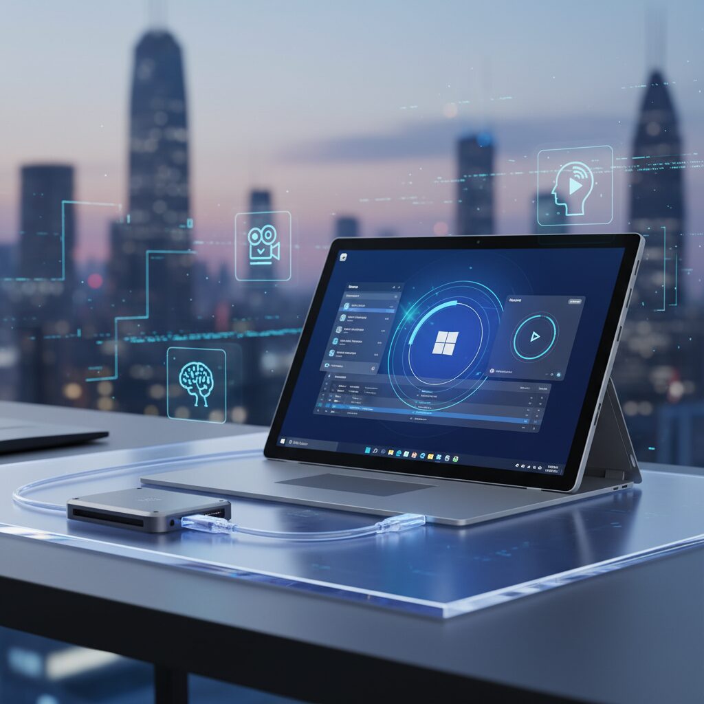 Surface ProとWindows 11 ARMが実現する自由なストレージ運用 のイメージ