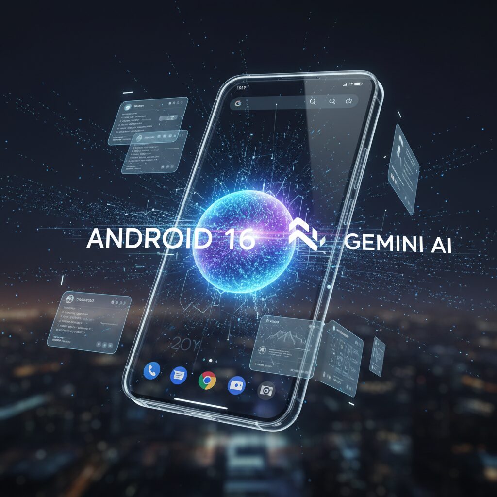 Android 16に見る予測型OSとGemini AIの役割 のイメージ