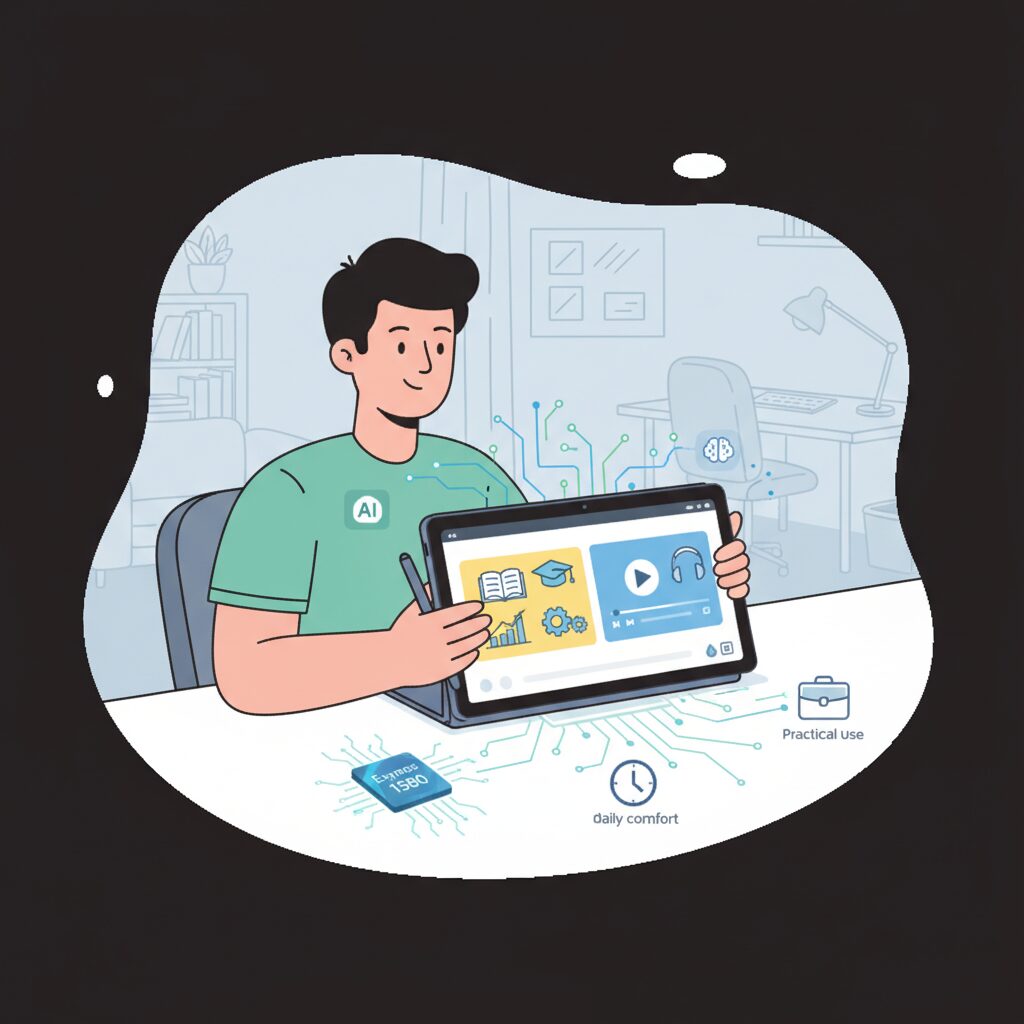 Exynos 1580の性能と日常・実務での快適さ のイメージ