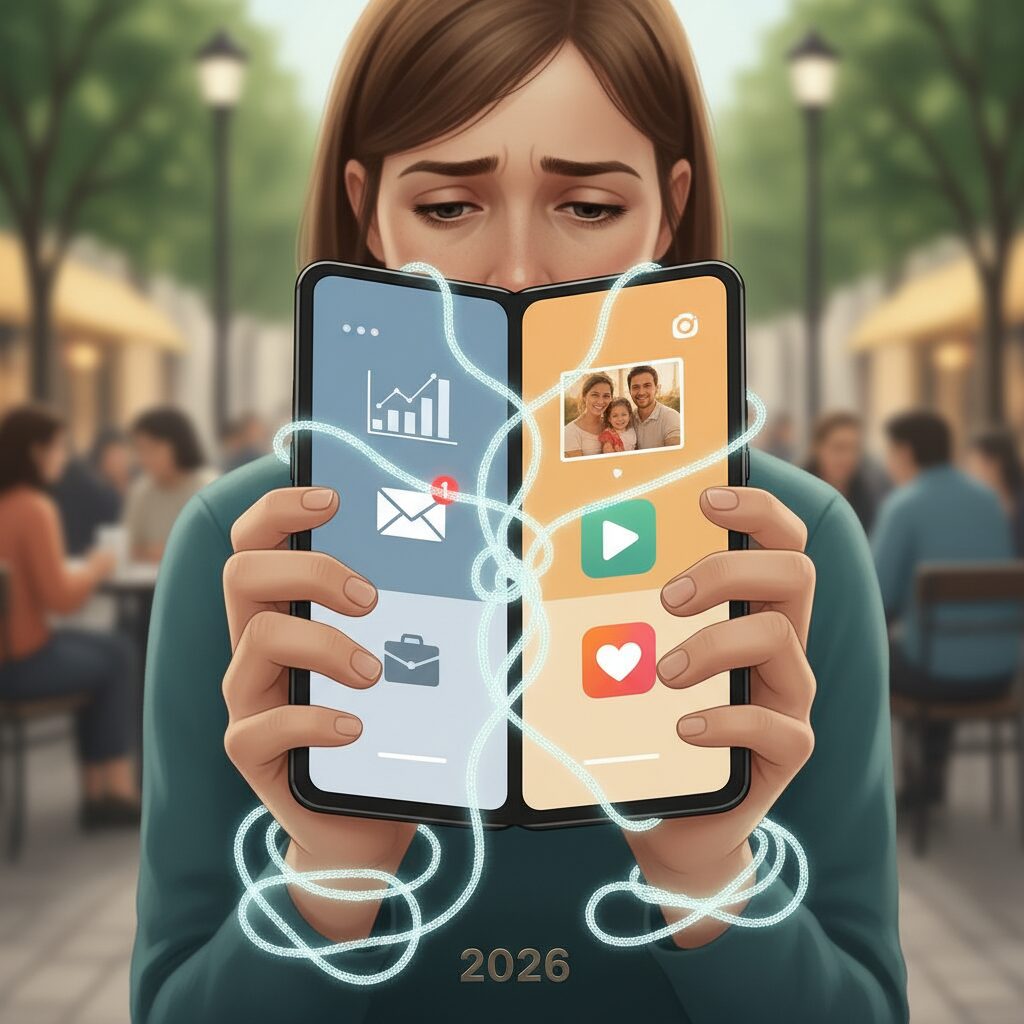 スマートフォン普及率98%時代に起きている公私混在の問題 のイメージ