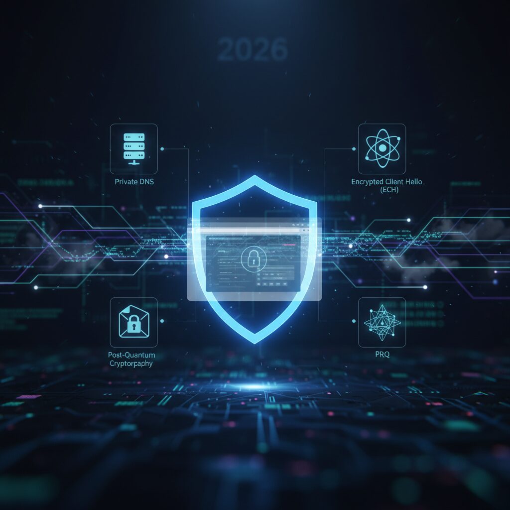 DoH・DoT・DoH3・DoQの違いと最新トラフィック動向 のイメージ