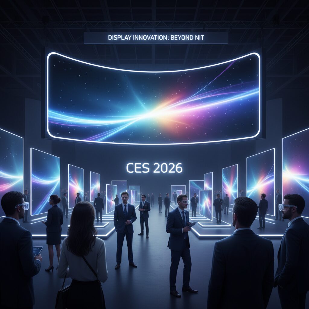 CES 2026で見えたディスプレイ技術の方向転換 のイメージ