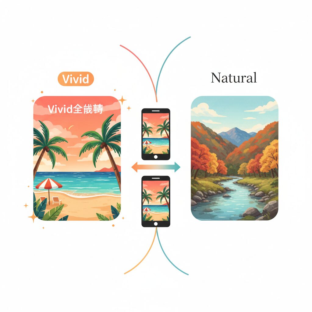 Vivid全盛期からNatural路線へ｜Galaxyの色味の歴史 のイメージ