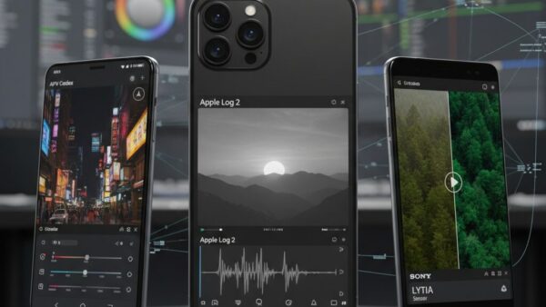 2026年最新｜スマートフォンLog撮影の進化を完全解説：iPhone・Galaxy・Xperiaで変わる映像制作ワークフロー