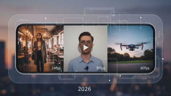24fps・30fps・60fpsはどう選ぶ？2026年スマホ動画フレームレート最新戦略とAI時代の正解