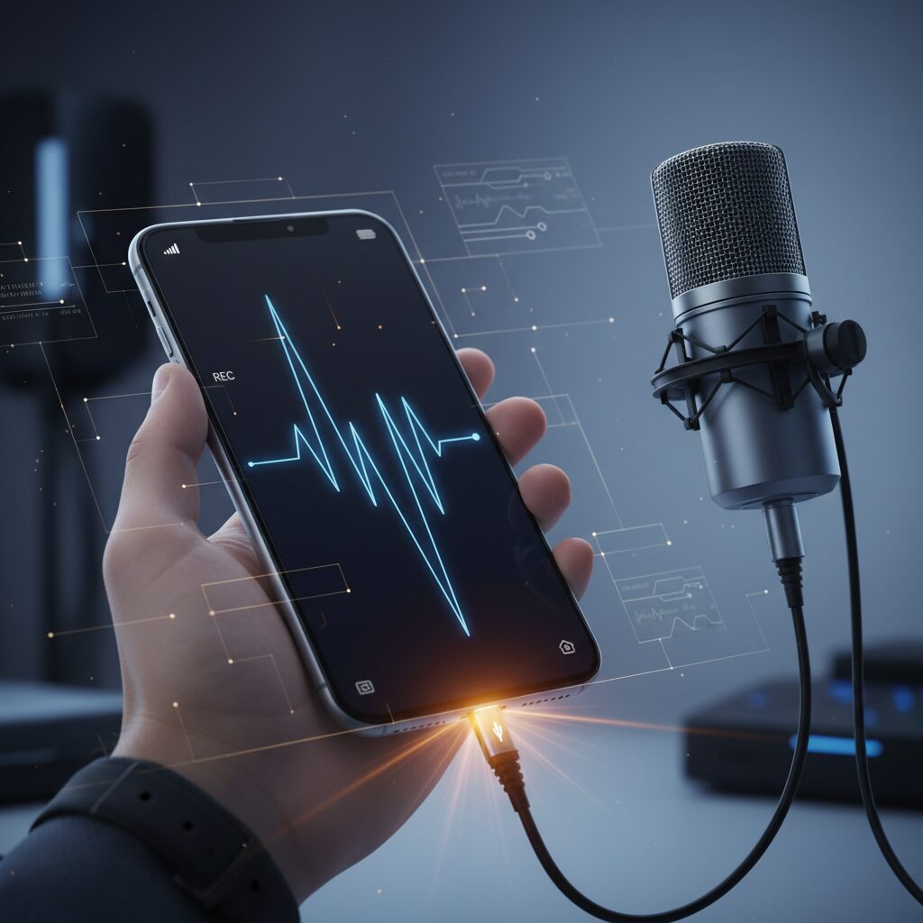 USB-CとUSB PD 3.2が録音の安定性を左右する のイメージ