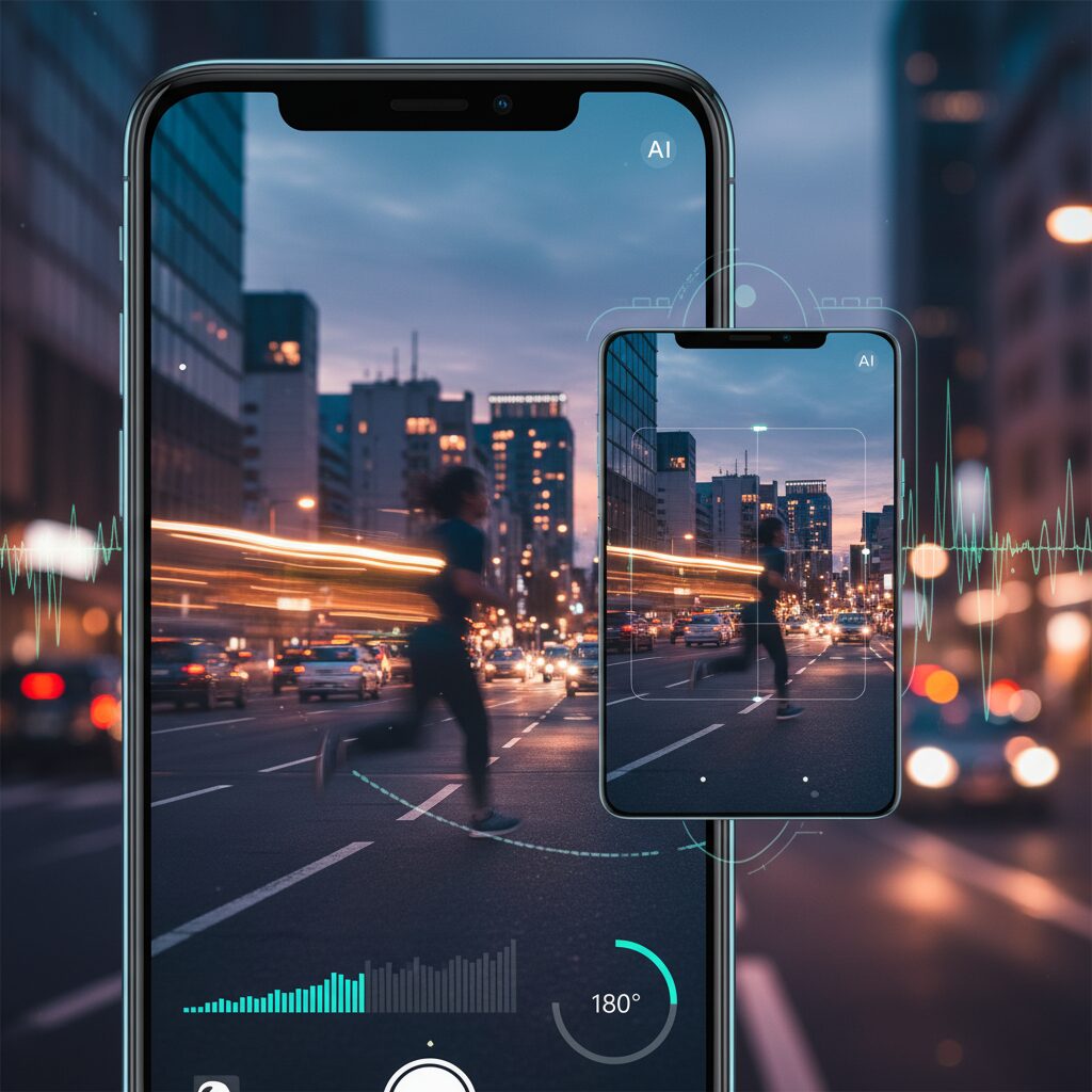 動画におけるシャッタースピードの役割と映像の質感 のイメージ