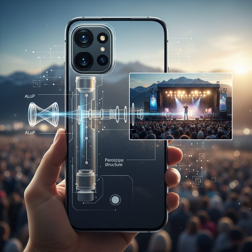ALoPとペリスコープ構造が実現する高倍率ズーム のイメージ