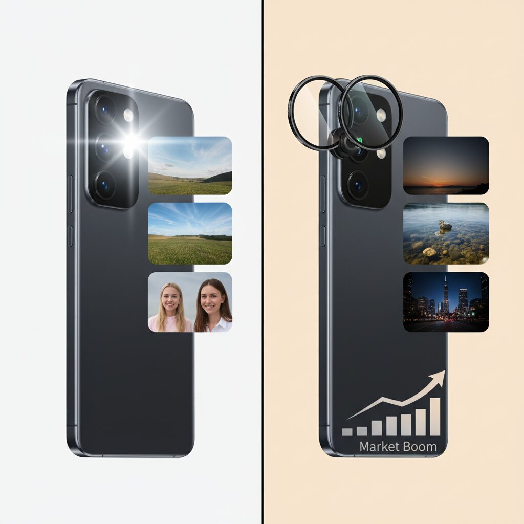 レンズフィルター市場が急成長している理由 のイメージ