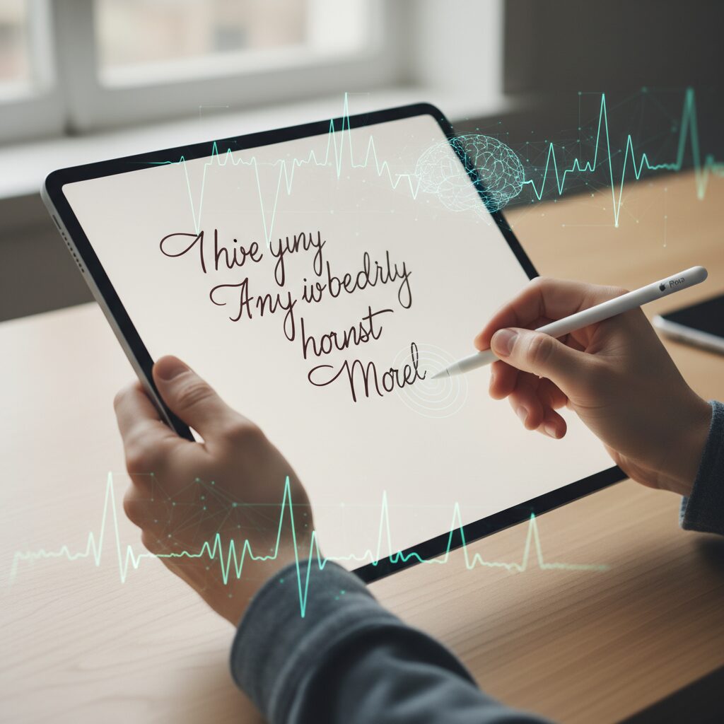 Apple iPad ProとApple Pencil Proが実現する書き味 のイメージ