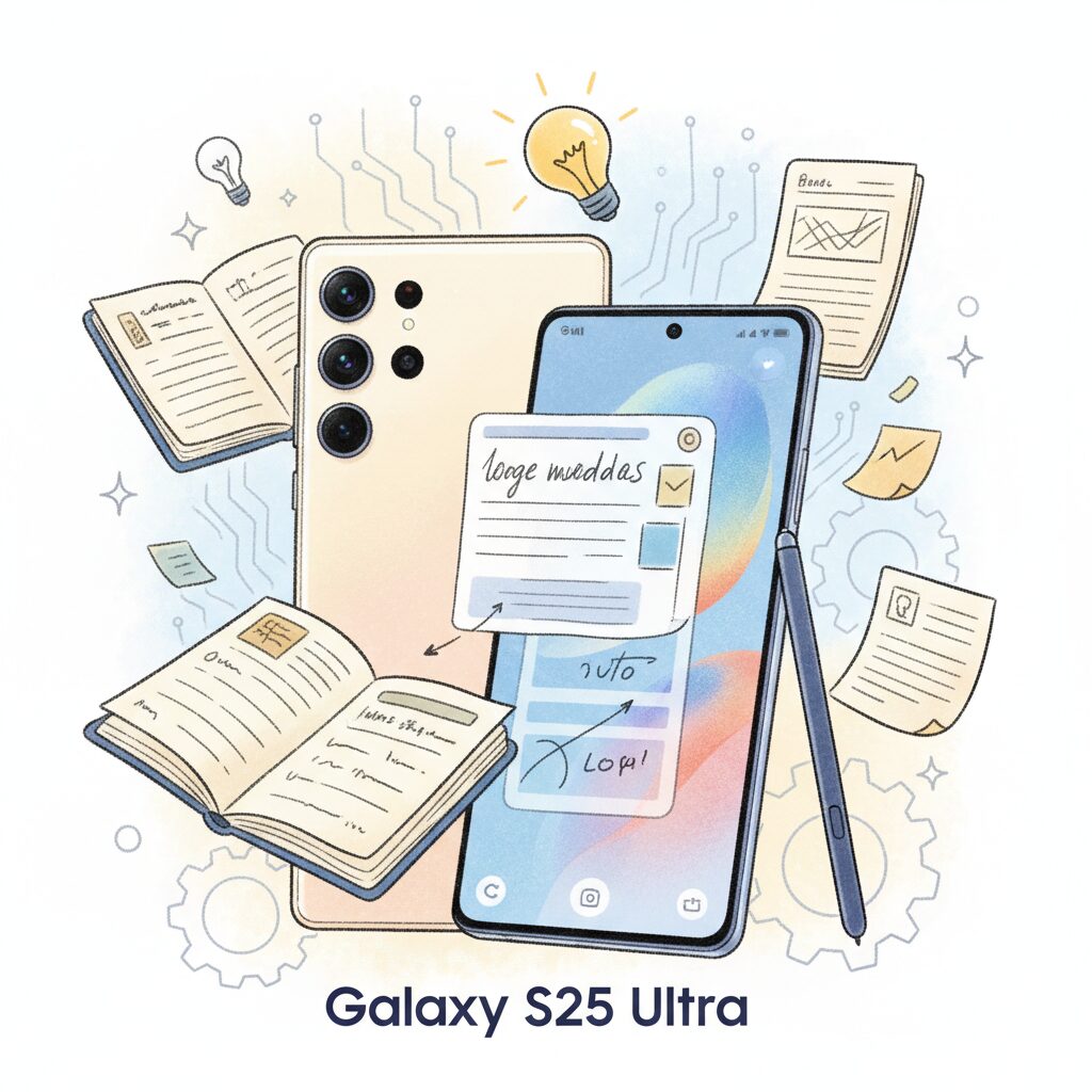 Galaxy S25 Ultraに受け継がれるNoteシリーズの思想 のイメージ