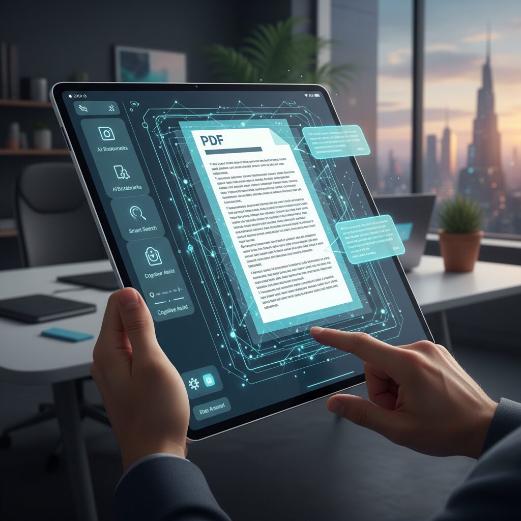 次世代タブレットOSがもたらすPDF操作の進化 のイメージ