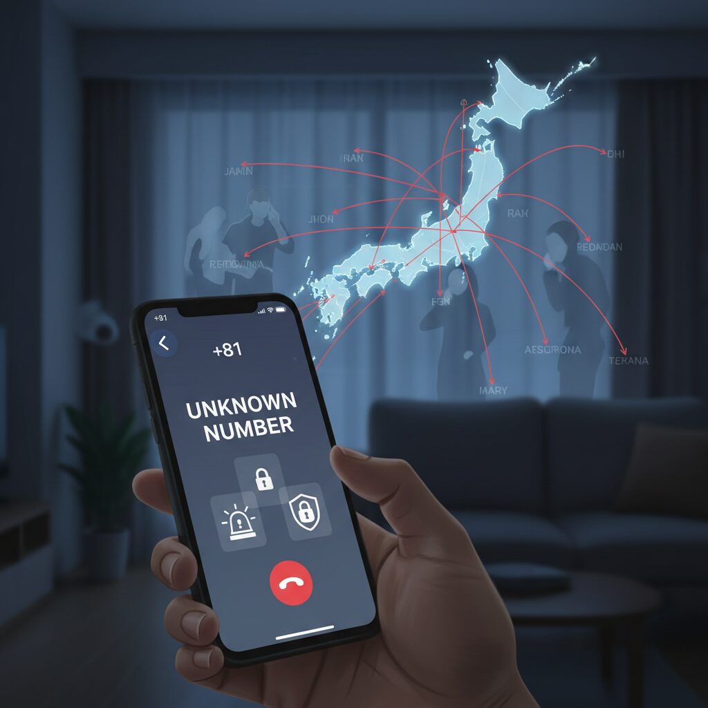 日本で急増する特殊詐欺と国際電話の実態 のイメージ