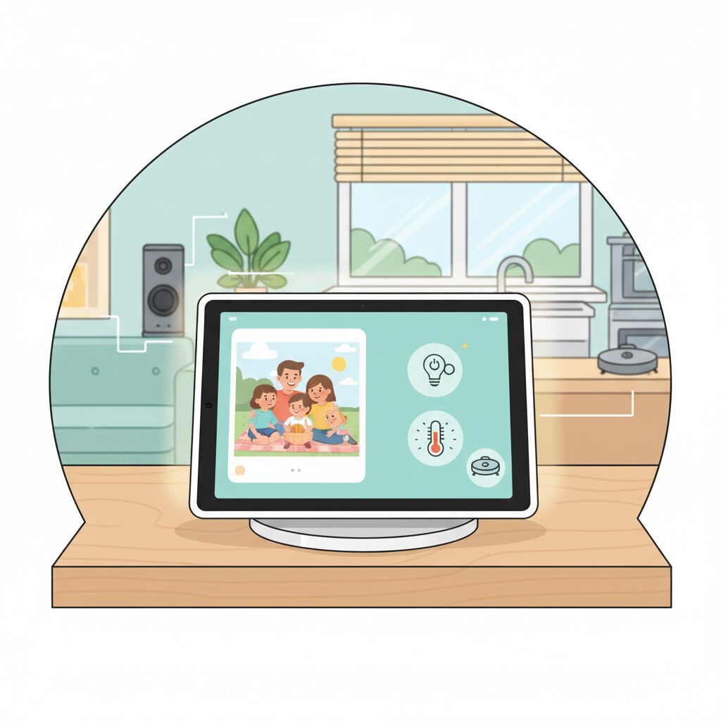 フォトフレームから家電操作まで担うソフトウェア設計 のイメージ