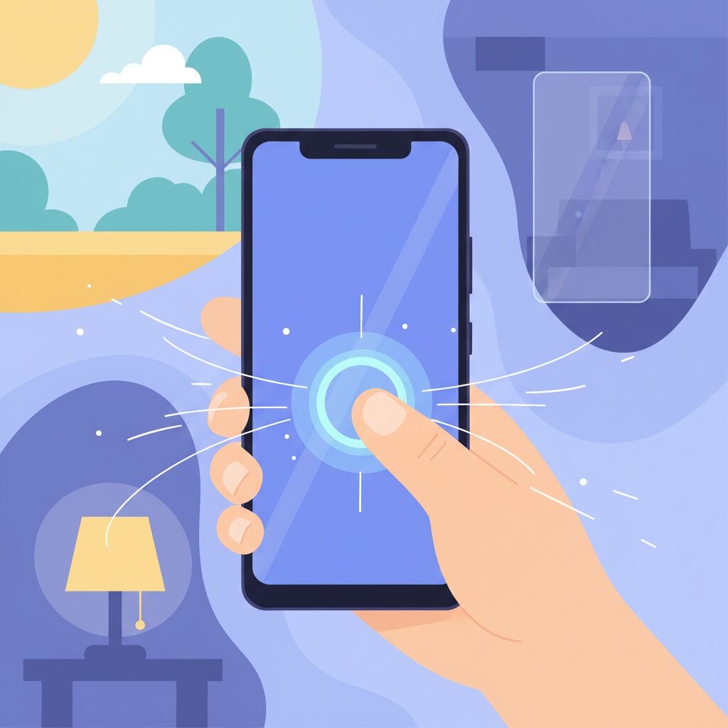 光学式指紋認証と比較した際の決定的な違い のイメージ