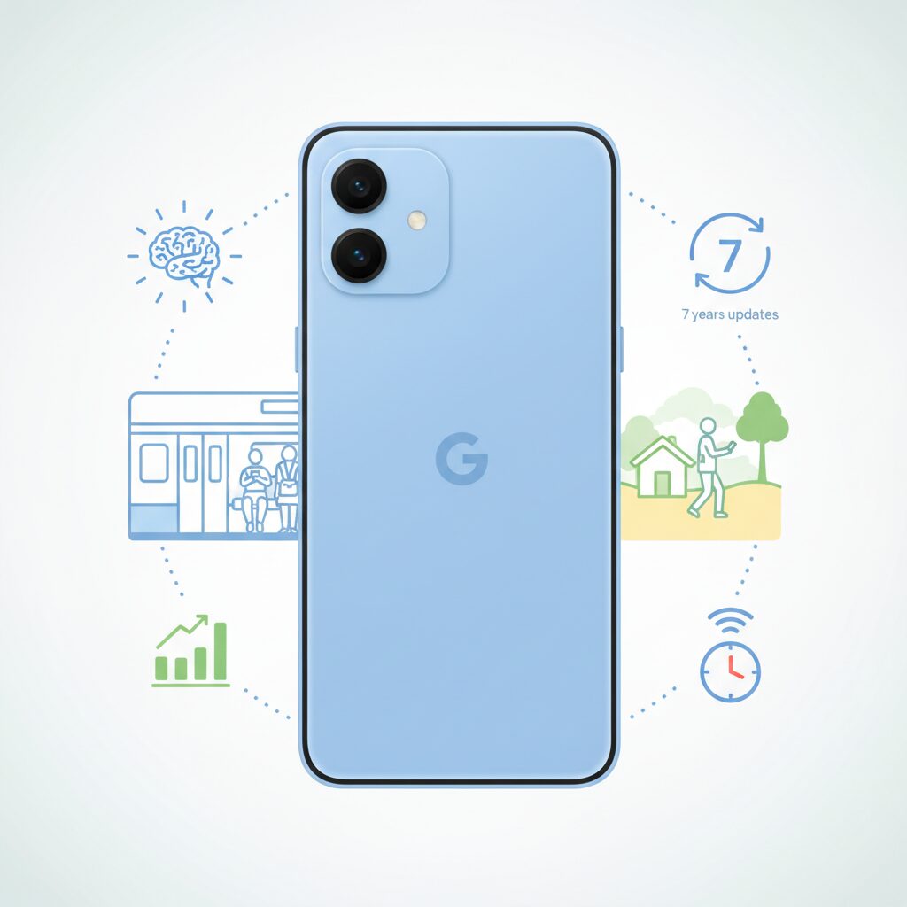 Pixel 9a 5Gの基本スペックと立ち位置 のイメージ