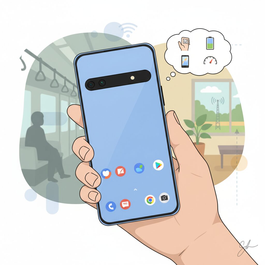 サイズ・重量・素材から見るグリップ感の実態 のイメージ