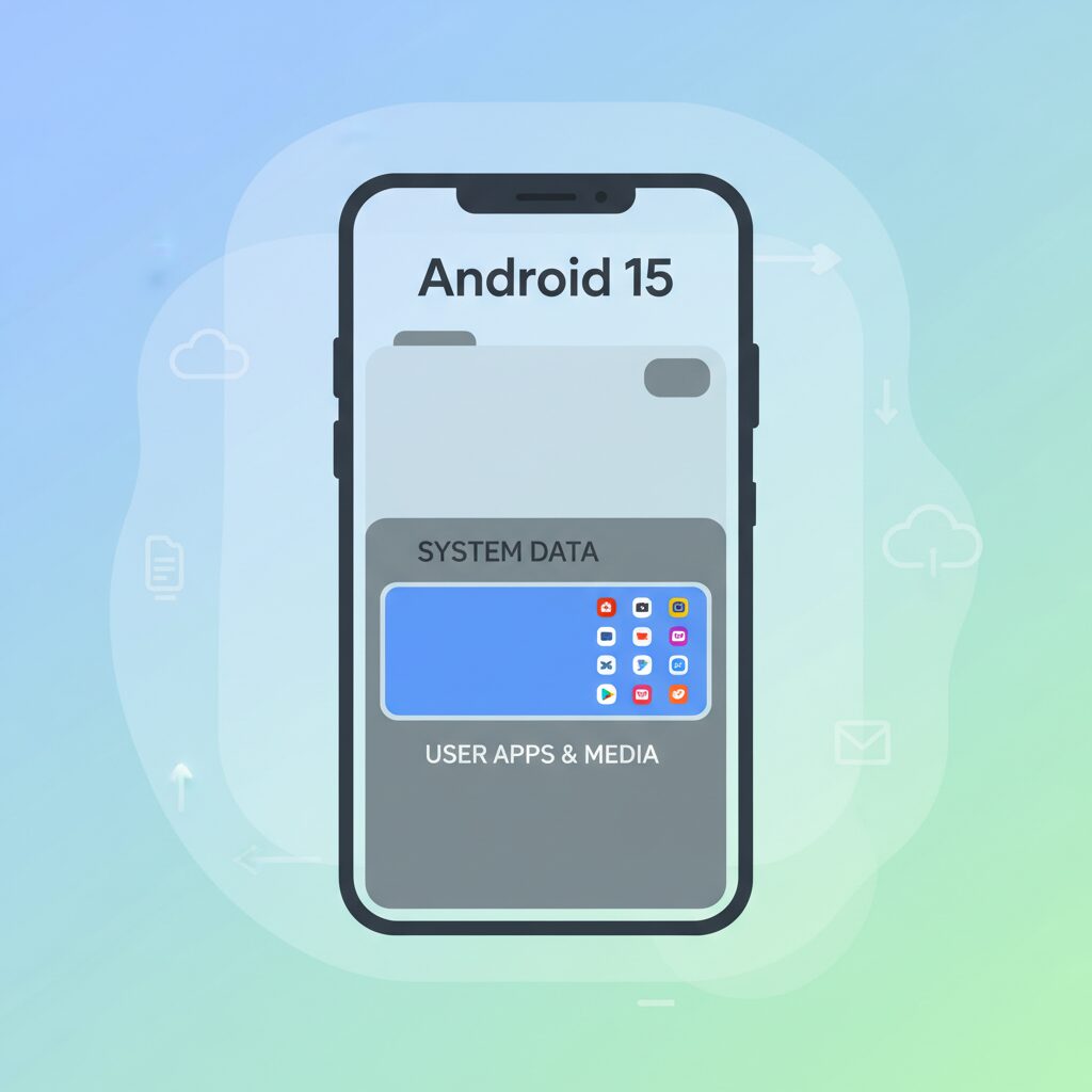 Android 15で増大するシステム領域の実態 のイメージ