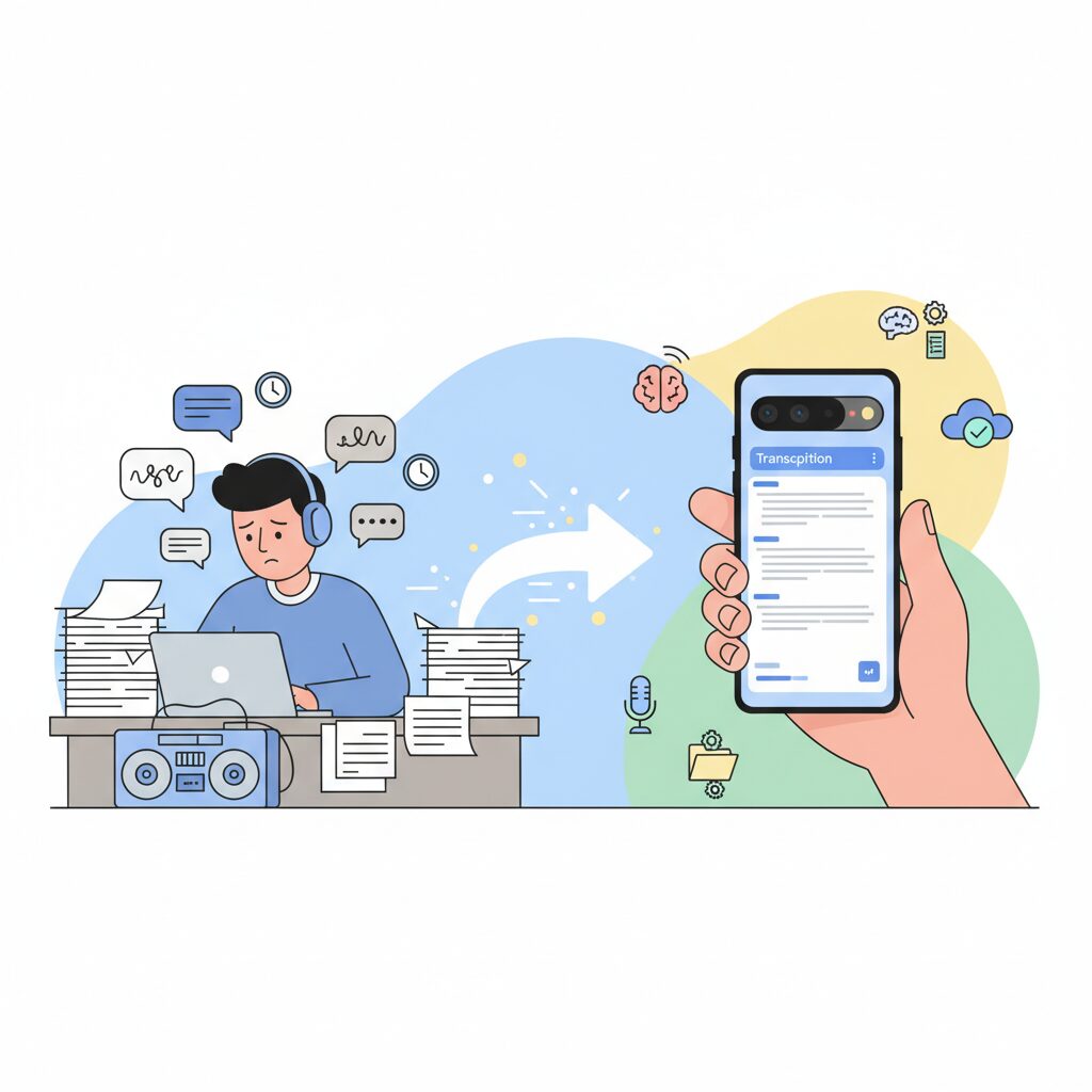Tensor G5がもたらす電力効率とAI処理性能の進化 のイメージ