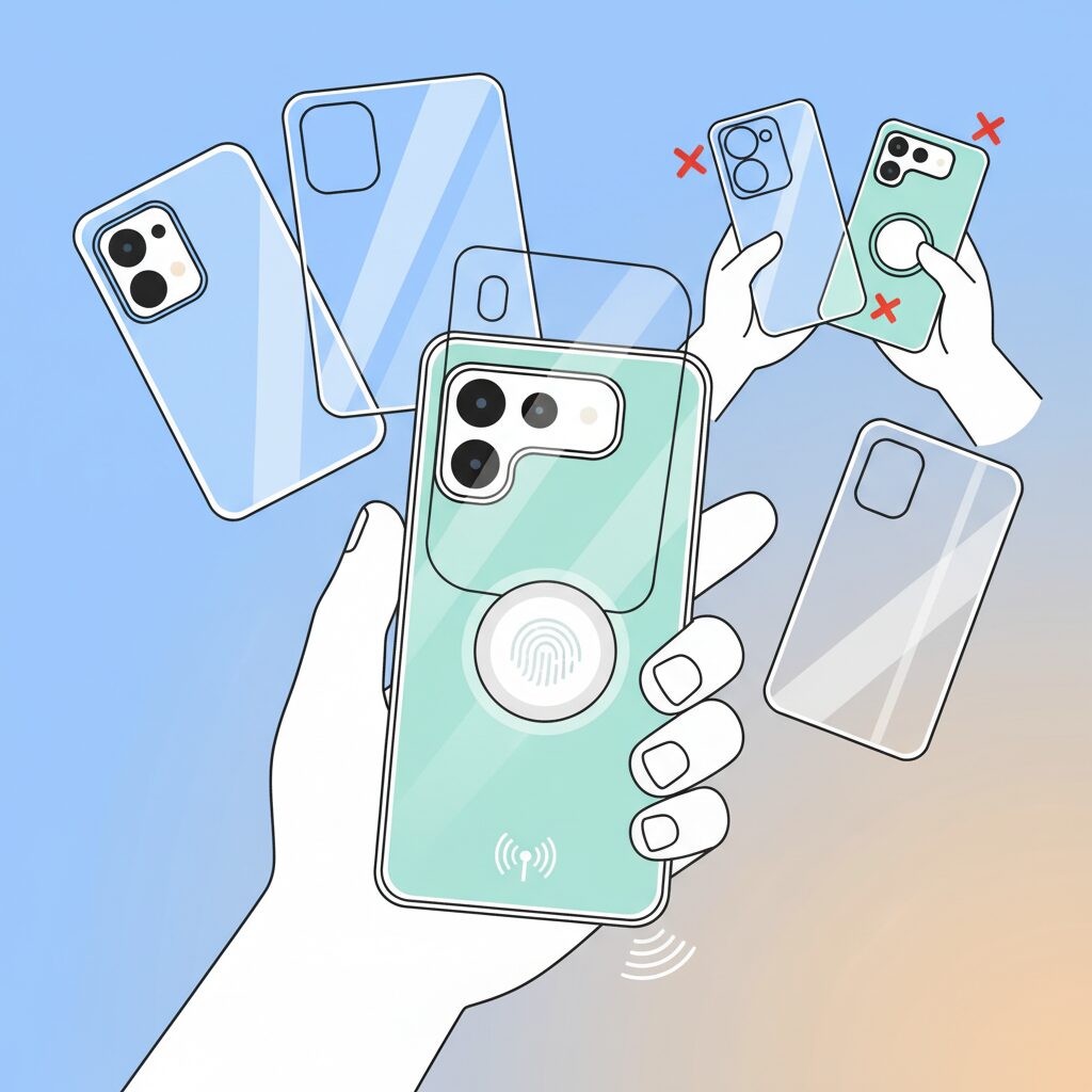 Pixel 9aのデザイン変更がアクセサリー選びに与える影響 のイメージ