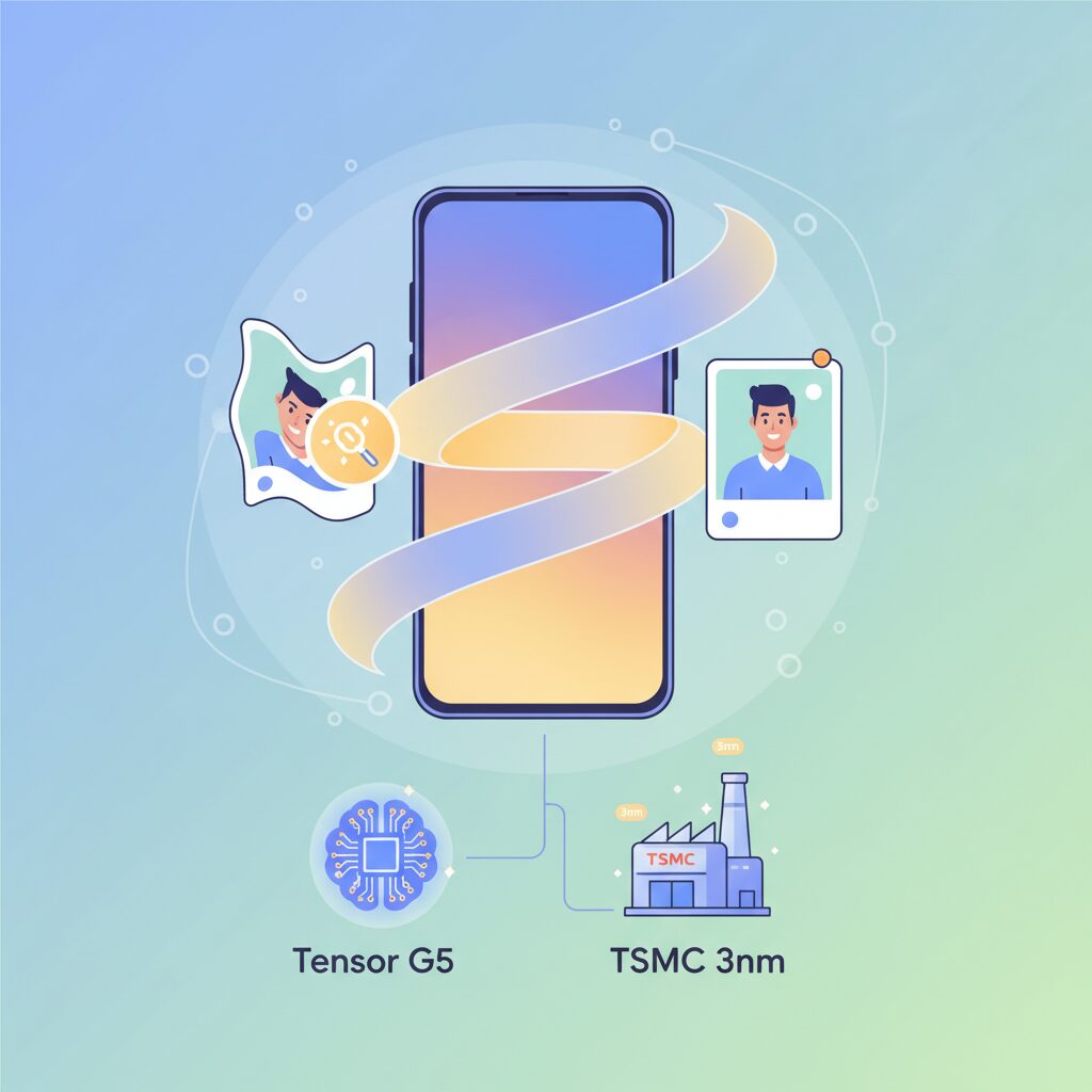 Tensor G5とTSMC 3nmプロセスがもたらした変化 のイメージ