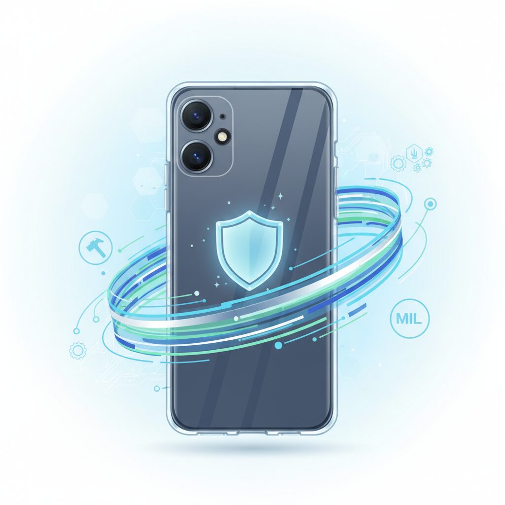 薄型ケースでも守れる理由とMIL規格の実態 のイメージ