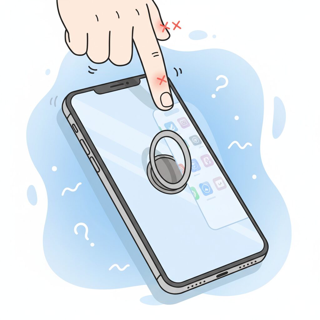 厚み・出っ張りが操作性に与える意外なストレス のイメージ