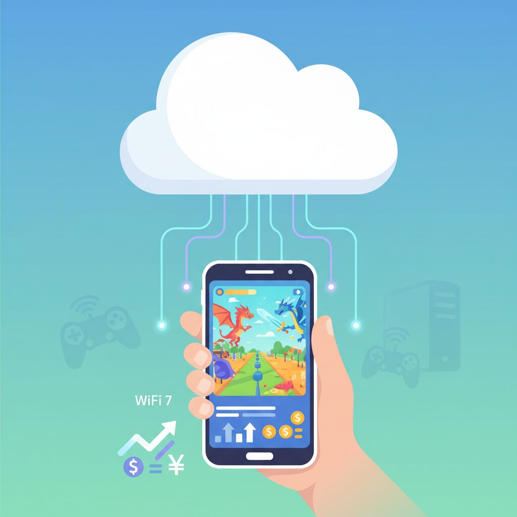 主要クラウドゲームサービスの戦略と料金モデル のイメージ