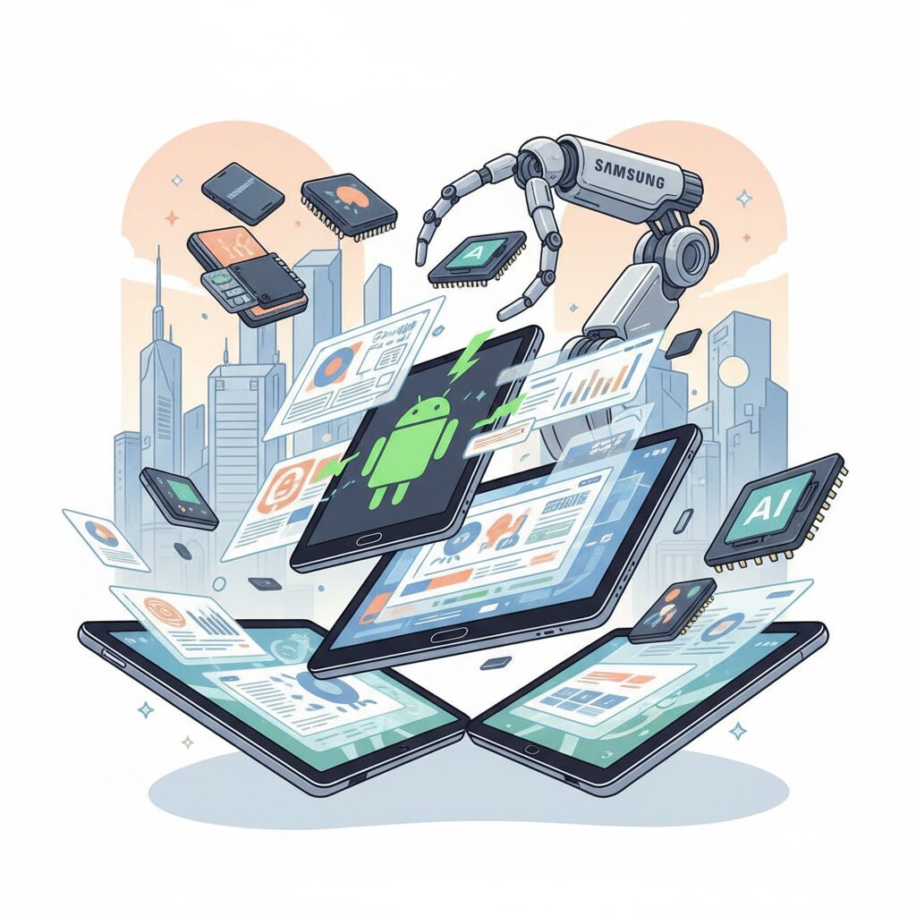 Androidタブレットの反撃とSamsungの戦略転換 のイメージ