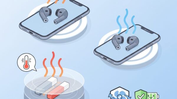 ワイヤレス充電はなぜ熱くなる？Qi2時代の発熱メカニズムとバッテリー寿命を守る最新対策完全ガイド