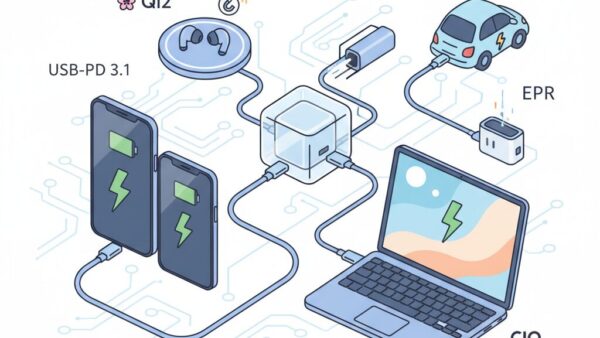 【2026年最新版】急速充電の全知識｜USB-PD 3.1・Qi2・独自規格・安全性まで完全理解