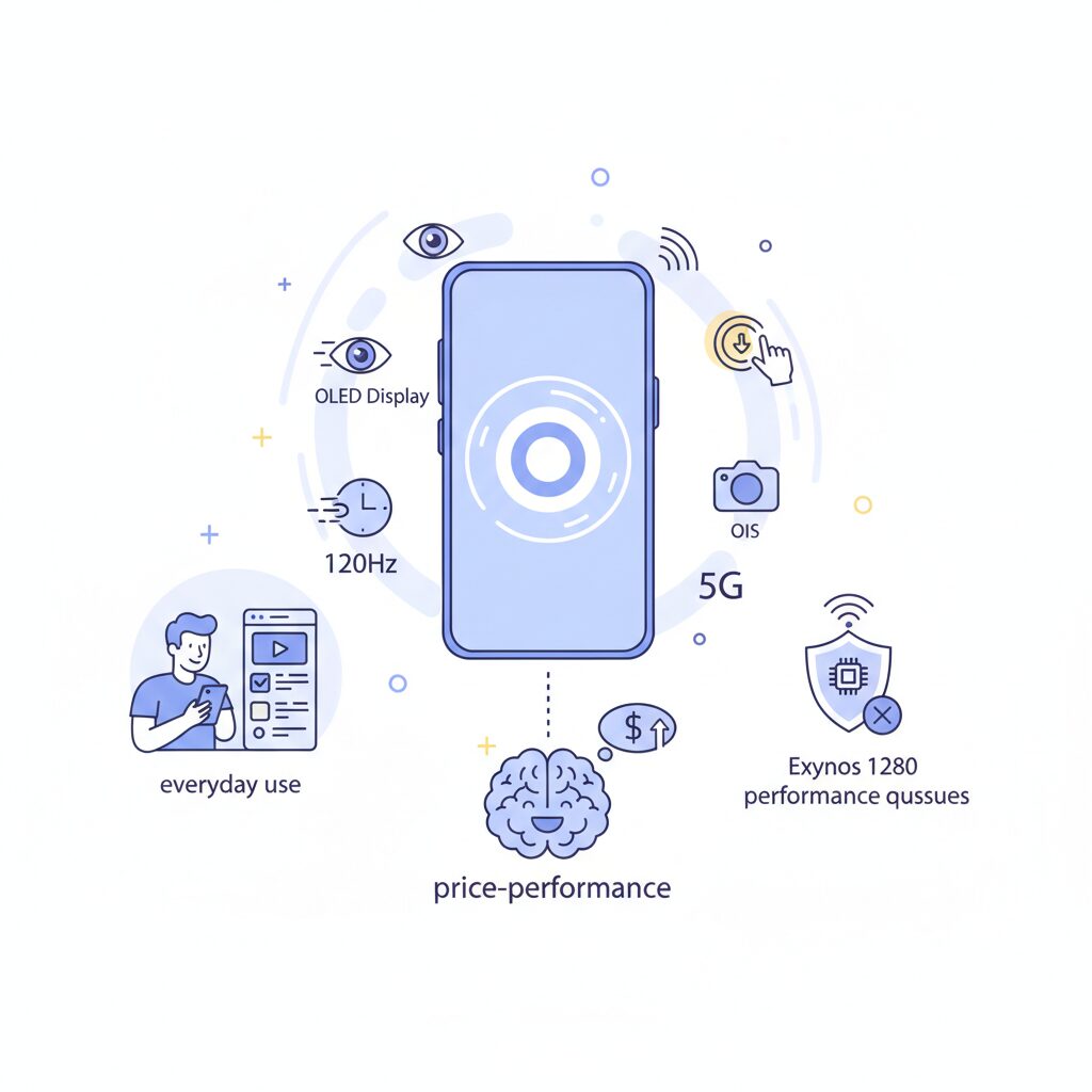 Exynos 1280の性能評価と日常利用で感じる実力 のイメージ