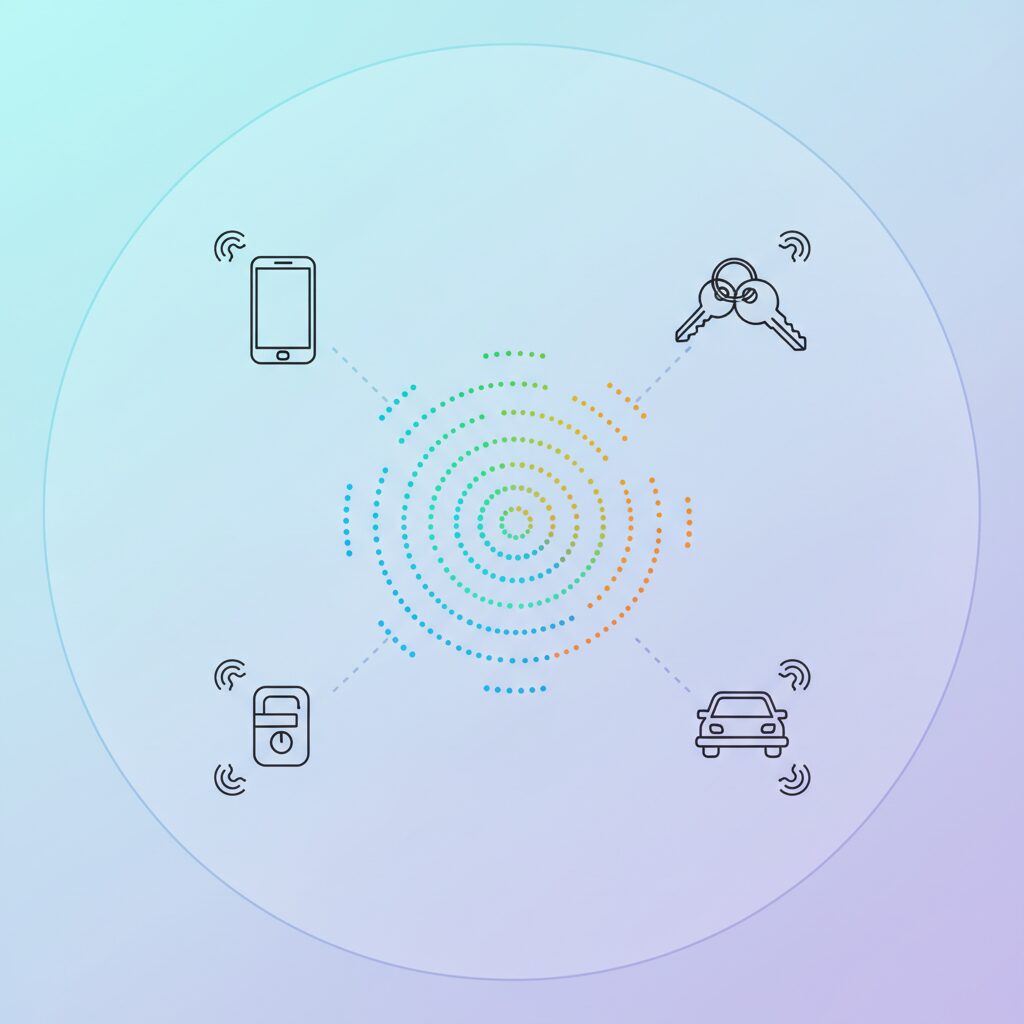 超広帯域無線の仕組みとインパルスラジオの特徴 のイメージ
