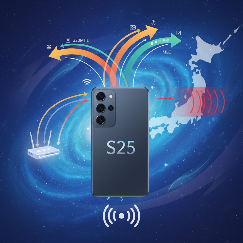 320MHz幅とMLOがもたらす体感的な違い のイメージ