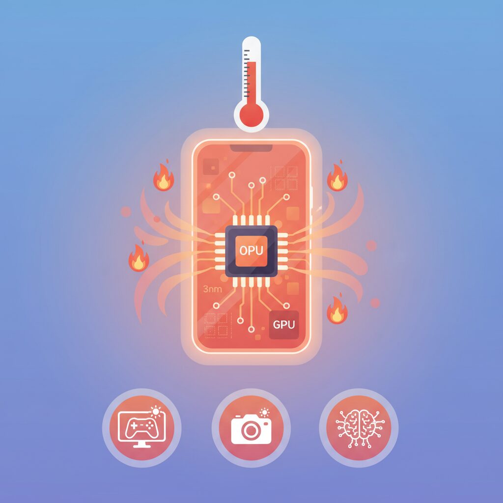 SoCはなぜ発熱するのか：3nm時代の物理的現実 のイメージ