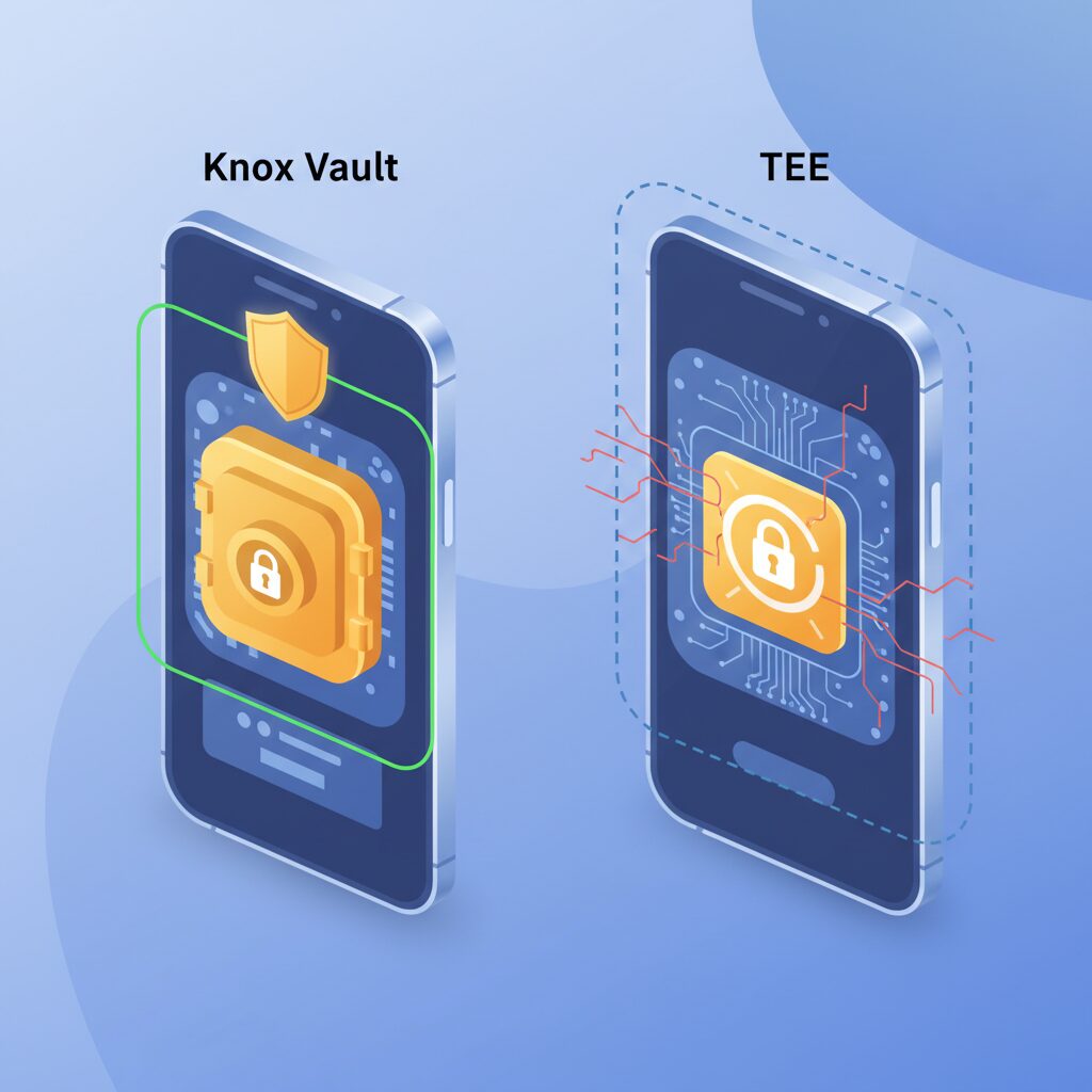 Trusted Execution Environmentとの決定的な違い のイメージ