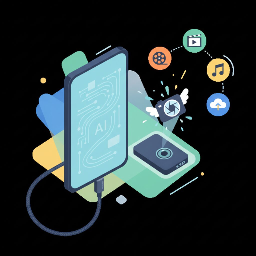 Pixelsnapが変える外部SSDの運用スタイル のイメージ