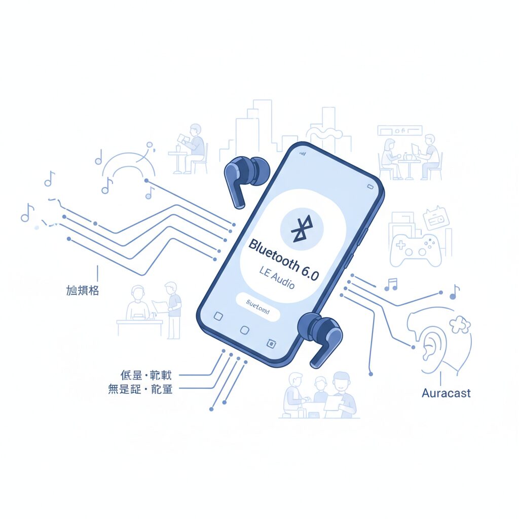 Bluetooth 6.0とは何か、従来規格との決定的な違い のイメージ