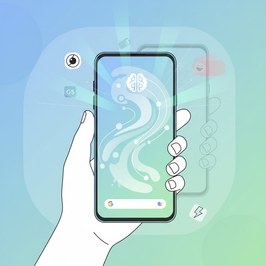 Android 16で変わるUIと操作体験 のイメージ