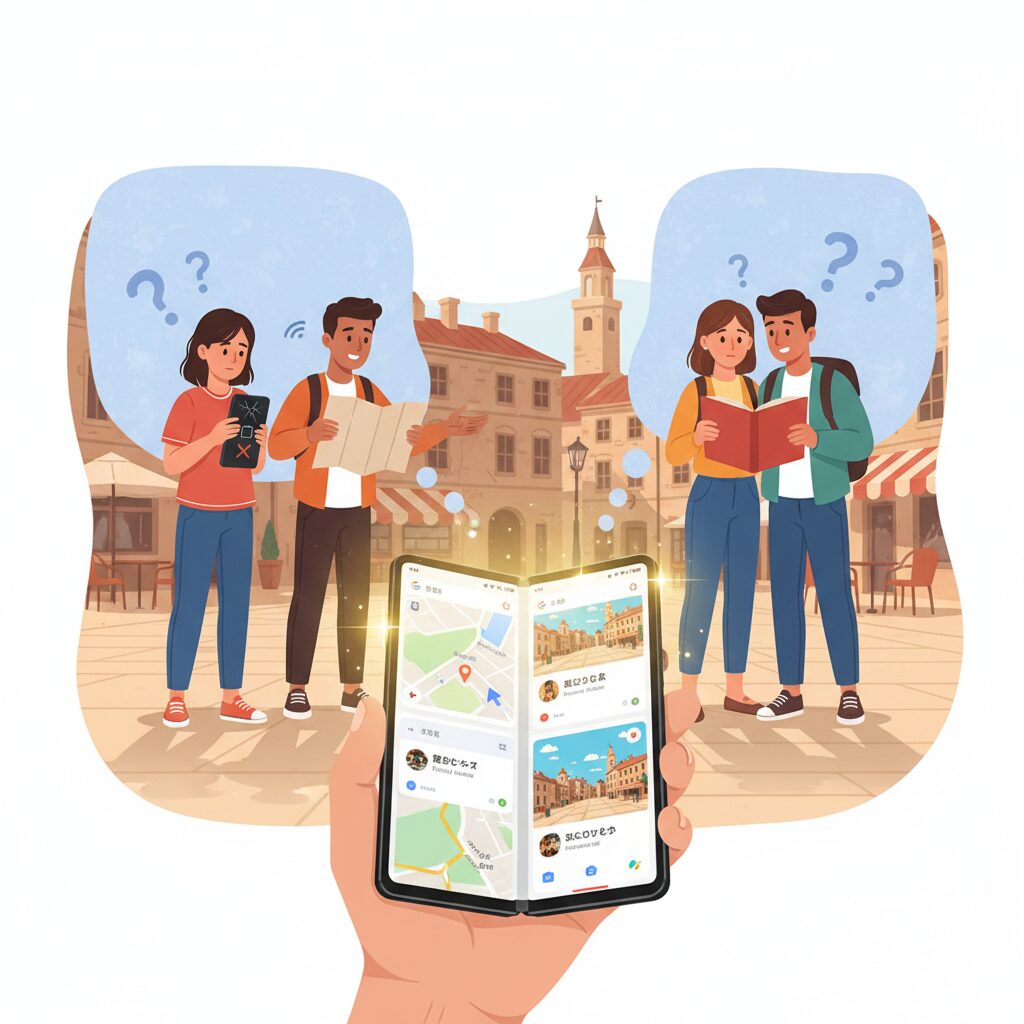 直射日光下でも見やすいディスプレイ性能の進化 のイメージ