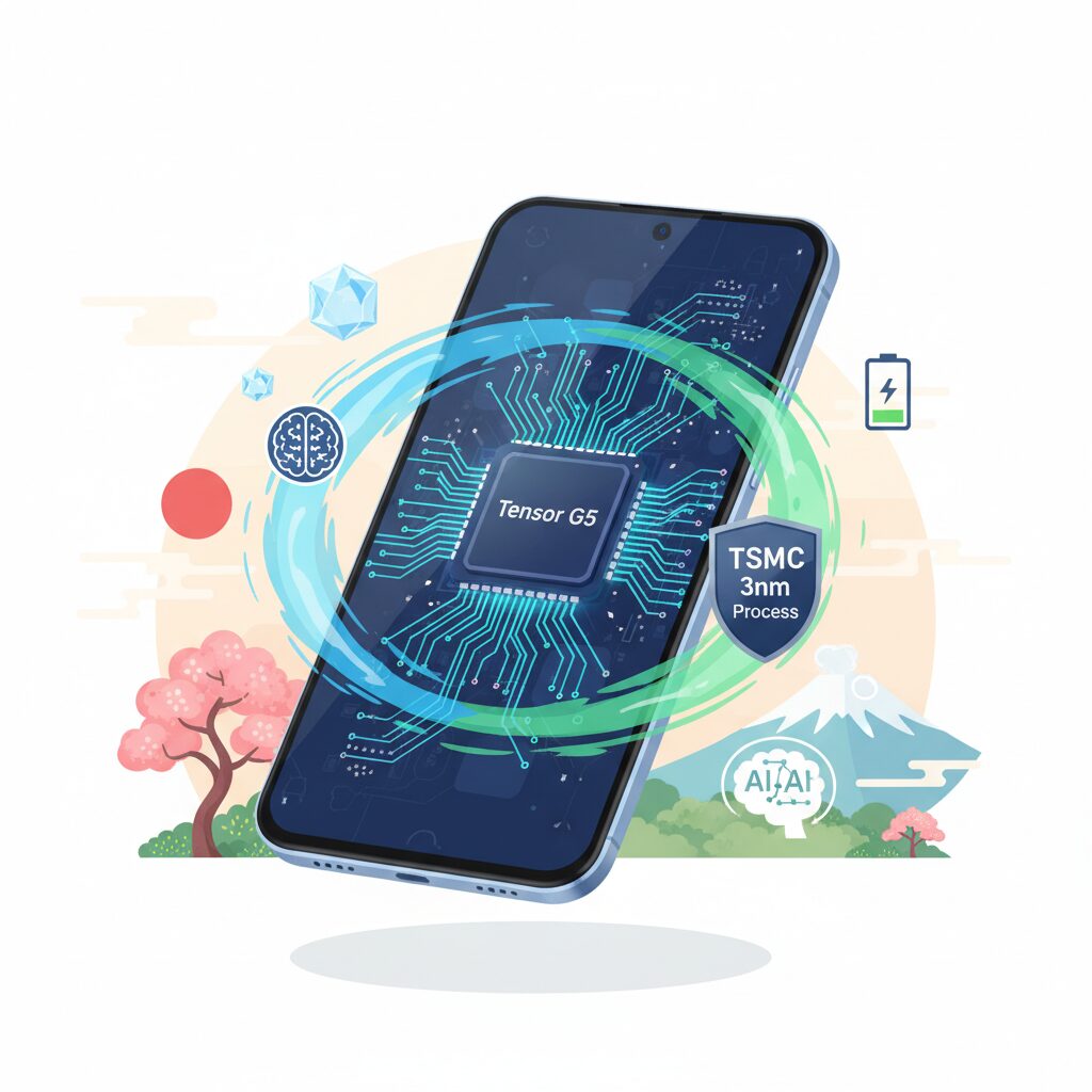 Tensor G5とは何か｜TSMCシフトがもたらした本質的進化 のイメージ