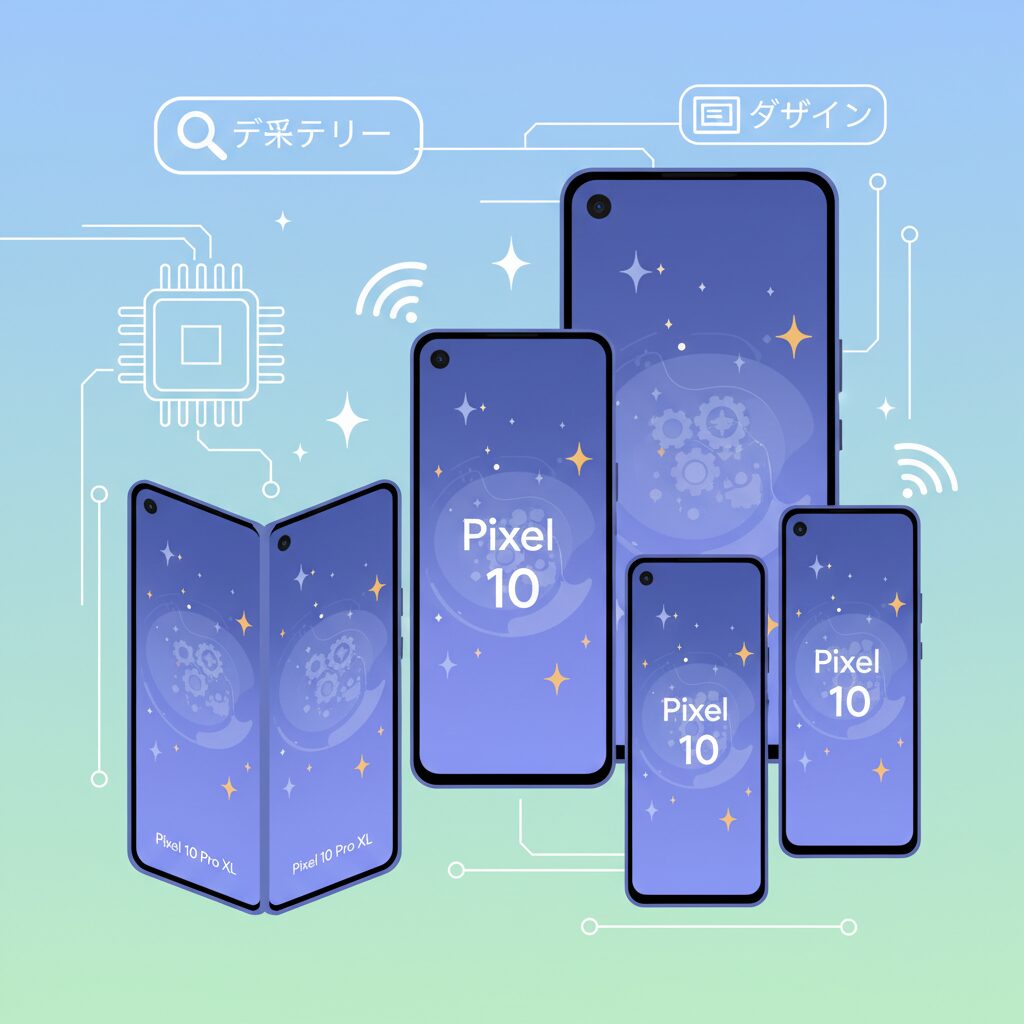 ディスプレイとデザインの進化点を整理する のイメージ