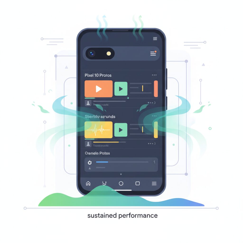 長時間編集でも安定する熱設計と持続性能 のイメージ