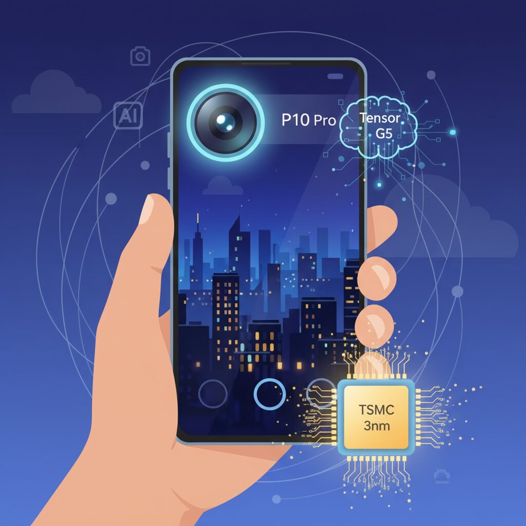 Tensor G5とは何か｜TSMC 3nm移行がもたらすメリット のイメージ