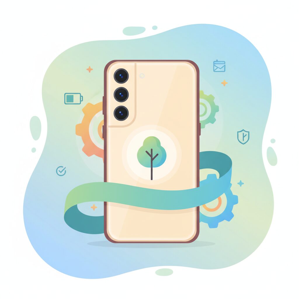 バッテリー劣化の仕組みとGalaxy S24の耐久性 のイメージ