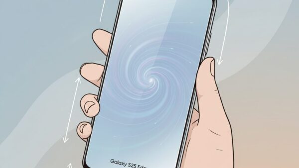 Galaxy S25 Edgeはなぜ“軽く感じる”のか？5.8mm・163gが生んだ重心革命と人間工学の真価